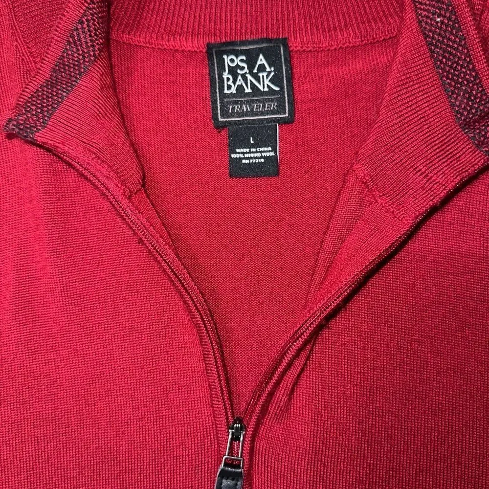 Wool Knit Quarter Zip - Picture 2 of 5